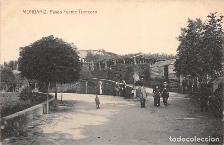 Postales: MONDARIZ.- PASEO FUENTE TRONCOSO