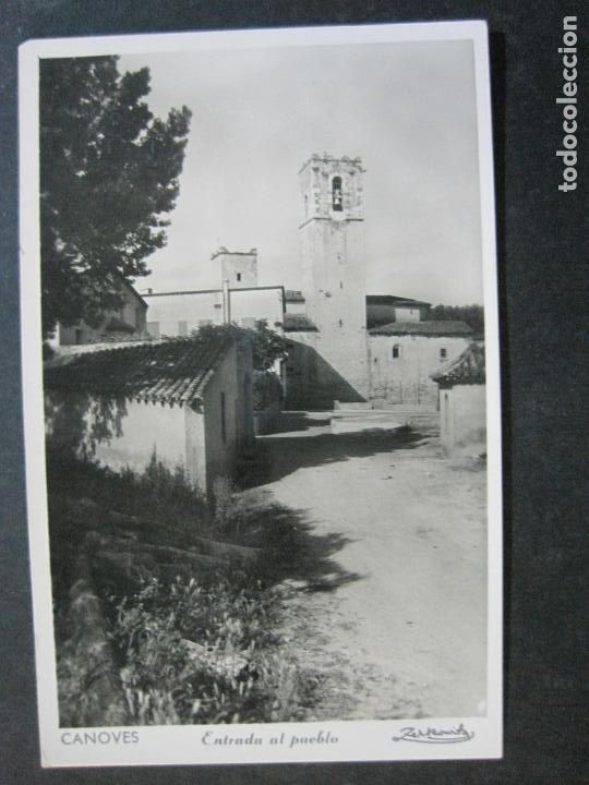 Cartoline: CANOVES-ENTRADA AL PUEBLO-ZERKOWITZ FOTOGRAFICA-POSTAL ANTIGUA-(71.498)
