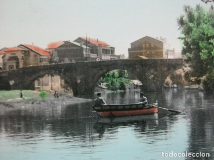 Postales: MONFORTE-PUENTE DE PIEDRA-ARRIBAS EDICIONES-35-POSTAL ANTIGUA-(71.521)