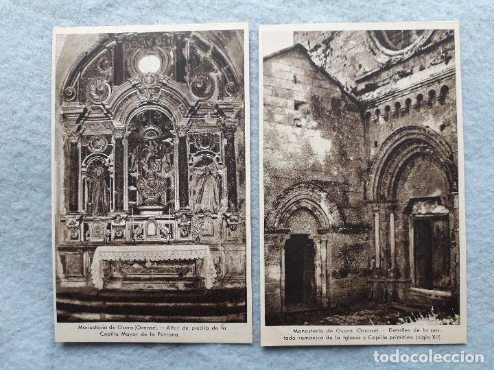 Postales: Lote de 2 postales Monasterio de Osera. - Foto 1