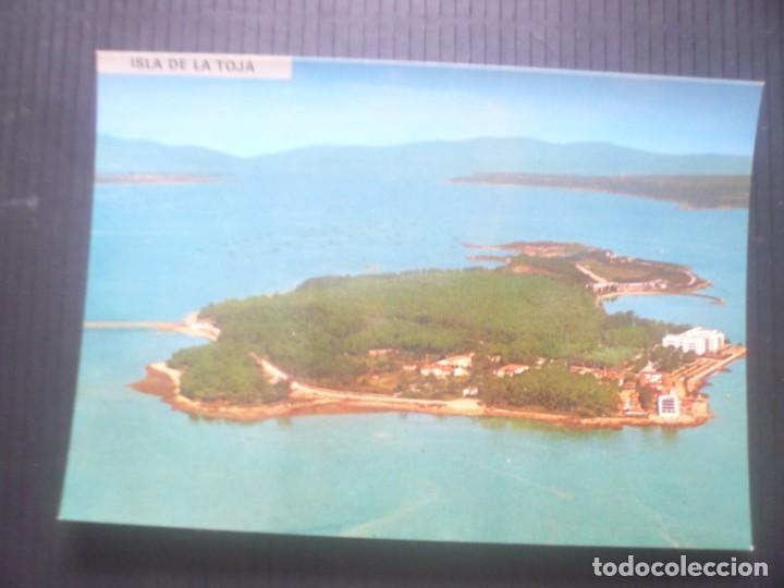 Postales: Isla de la Toja-Pontevedra-Vista A&eacute;rea.