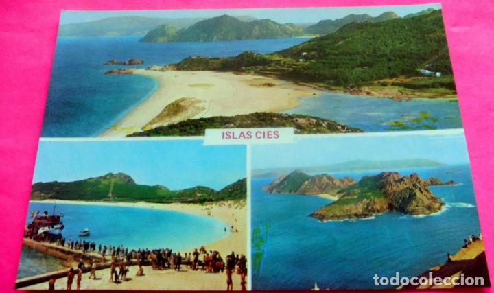 Postales: POSTAL - ISLAS CIES - RIA DE VIGO - N&ordm; 208 EDICIONES ARRIBAS