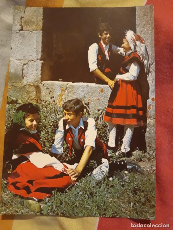 Postkarten: Postal GALICIA FOLKLORE PAREXAS A NAMORAR Editorial ALARDE N&ordm; 16 a&ntilde;o 1973*