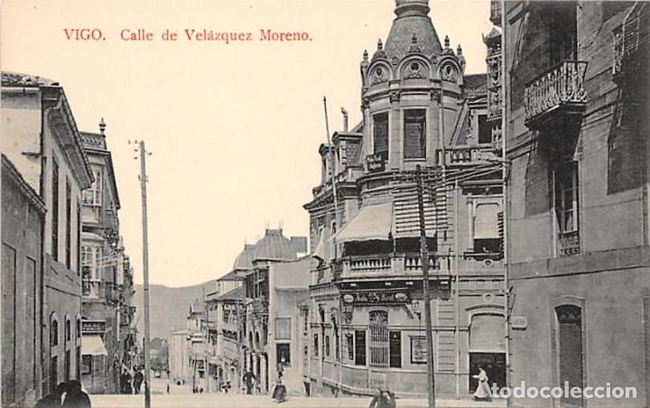 Postales: VIGO.- CALLE DE VEL&Aacute;ZQUEZ MORENO