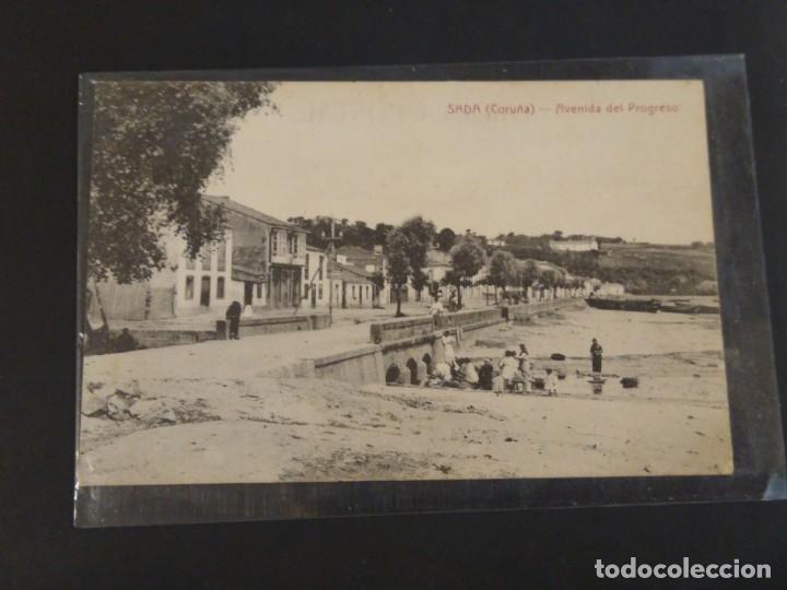 Postales: Sada Coru&ntilde;a. Avenida del Progreso. J Mora Soto.. Sin circular. - Foto 1