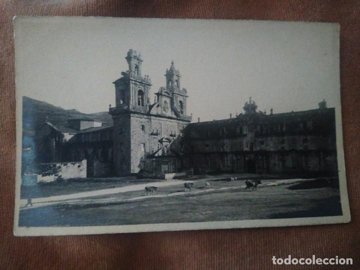 Postales: Postal fotogr&aacute;fica Monasterio de Osera. Orense. Pardo Reguera fot&oacute;grafo. Sin circular.