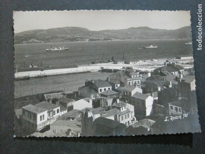 Postales: VIGO-RIA DE VIGO-PUERTO-ROISIN FOTO-4-POSTAL ANTIGUA-(72.347)