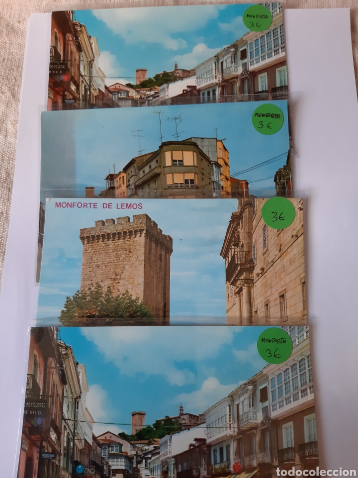 Postales: POSTALES MONFORTE DE LEMOS LUGO - Foto 1