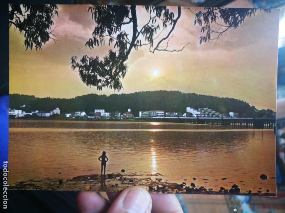 Postales: Postal Isla de la Toja Atardecer N 33 ARRIBAS S/C