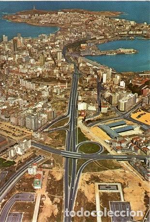 Postales: Coru&ntilde;a - 3705 Vista A&eacute;rea