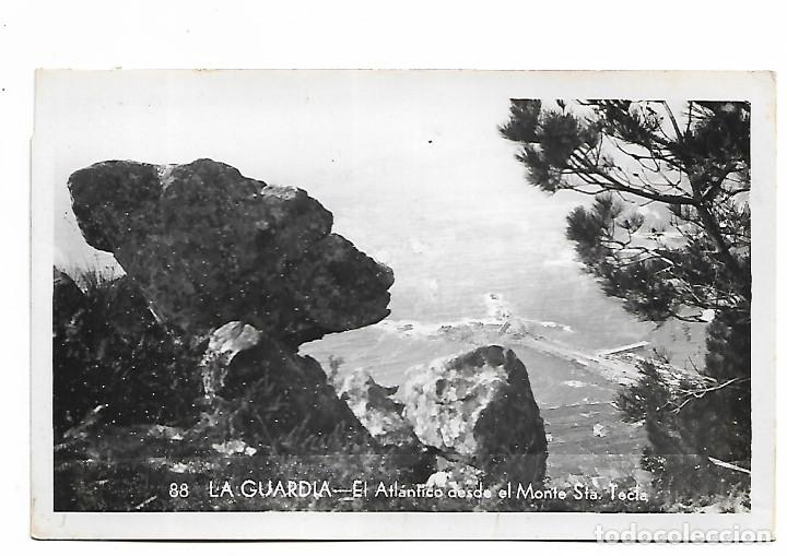 Postales: La Guardia el At&aacute;ntico desde el Monte Sta Tecla.Galicia Artistica,Ediciones Fotograficas