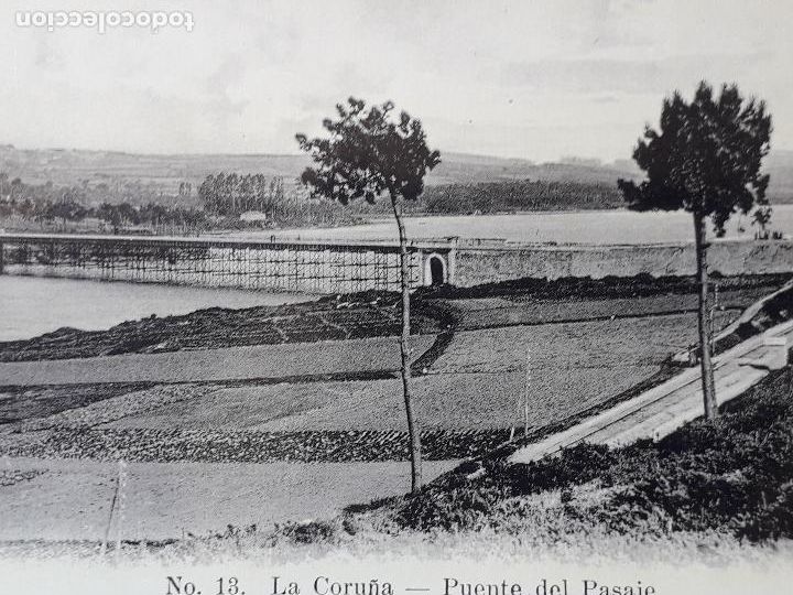 Postales: La Coru&ntilde;a. Puente del Pasaje. - Foto 2