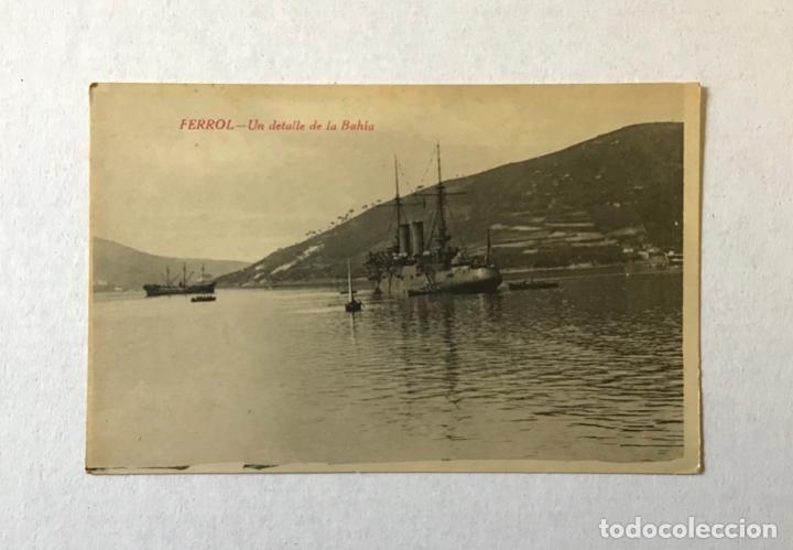 ferrol. un detalle de la bahía. (edición couce) - Comprar Postales antiguas de Galicia en ...