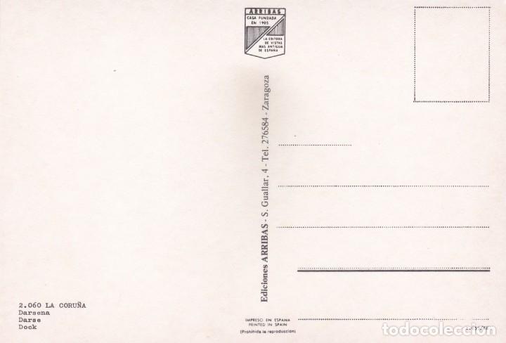 Postales: POSTAL DARSENA. LA CORU&Ntilde;A (1977) - Foto 2