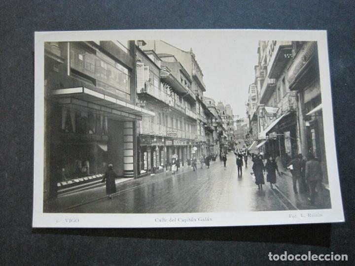Postales: VIGO-CALLE DEL CAPITAN GALAN-ROISIN FOTOGRAFICA-POSTAL ANTIGUA-(73.246)