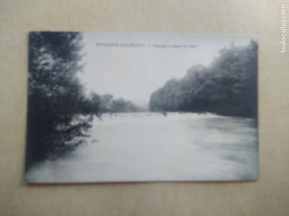 Postkarten: Postal mondariz balneario, cascada y lago de pias