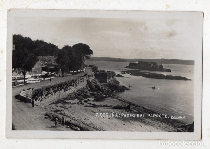 Postales: La Coru&ntilde;a. Paseo del Parrote. - Foto 1