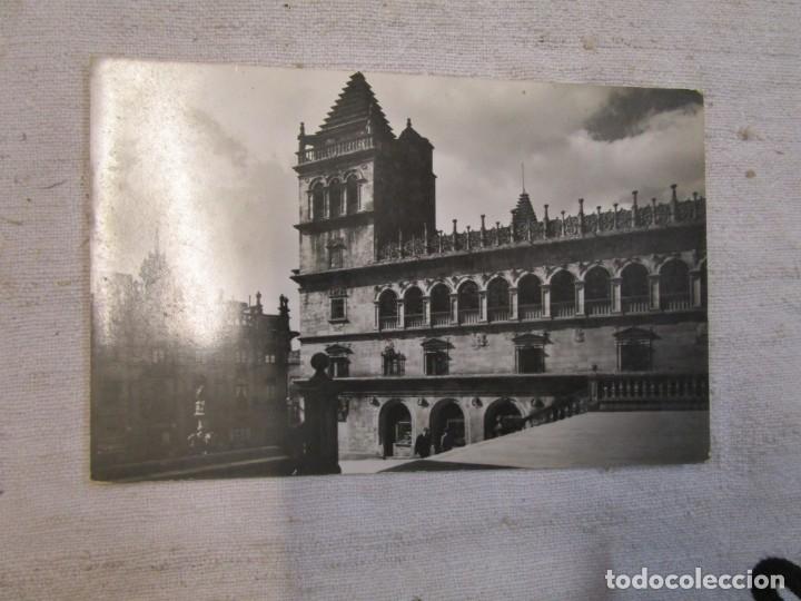 Postales: POSTAL SANTIAGO COMPOSTELA - PLAZA PLATERIAS - EDI FISA N&ordm; 28 - S/C DIVIDIDA + INFO