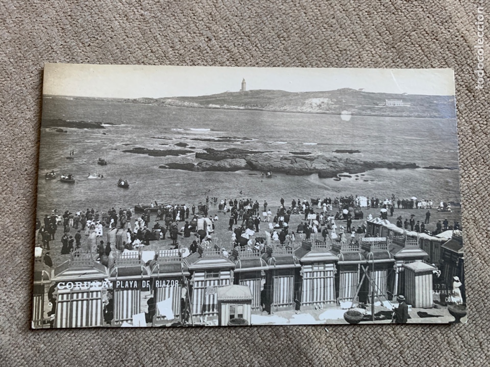Postales: Coru&ntilde;a.Playa de Riazor.Ferrer - Foto 1