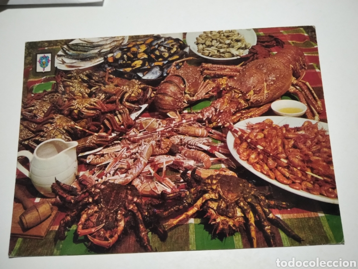 Postales: Postal Galicia mariscos - Foto 1