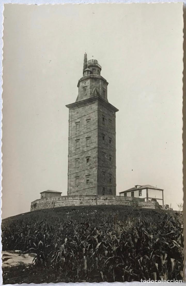 Postales: CORU&Ntilde;A. TORRE DE H&Eacute;RCULES. (ED. ARRIBAS). - Foto 1