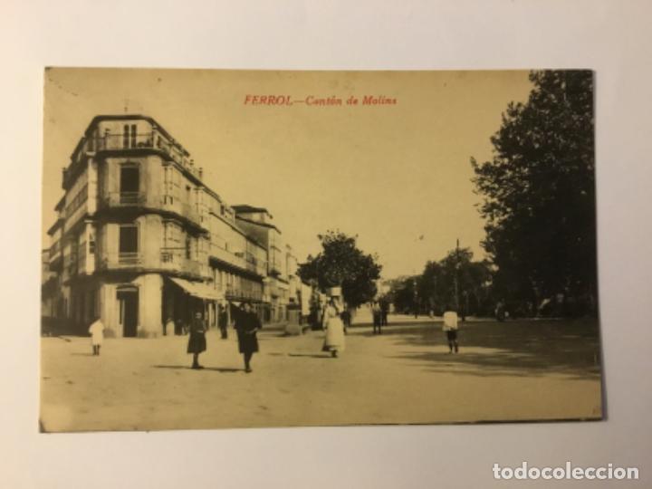 Postales: FERROL. CANT&Oacute;N DE MOLINS. (Ed. Couce) - Foto 1