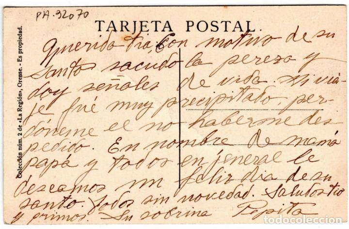 Postales: BONITA POSTAL - ORENSE - AVENIDA DEL PROGRESO - Foto 2