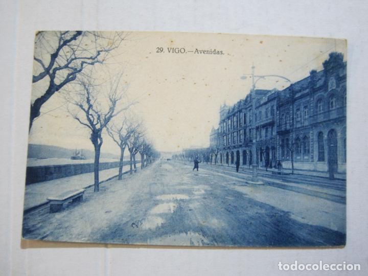 Cartes Postales: VIGO-AVENIDAS-GRAFOS-29-POSTAL ANTIGUA-(74.309)