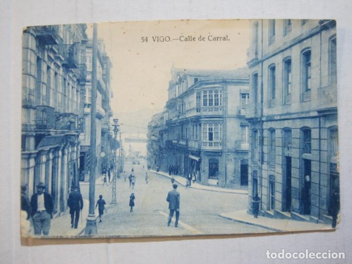 Cartes Postales: VIGO-CALLE DE CARRAL-GRAFOS-54-POSTAL ANTIGUA-(74.313)