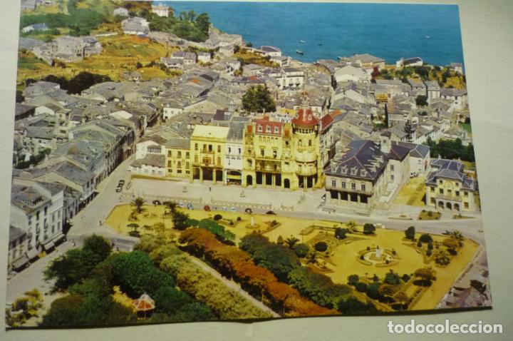 Postales: postal ribadeo -aerea circulada - Foto 1