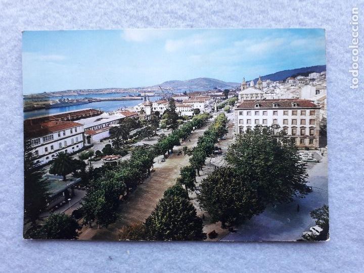 Postales: Ferrol. Alameda de Suances. - Foto 1
