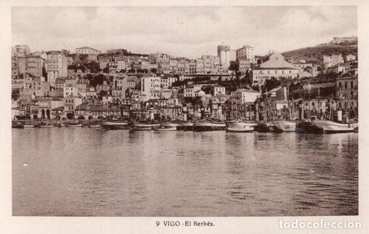 Postales: vigo. 9 el berb&eacute;s - Foto 1