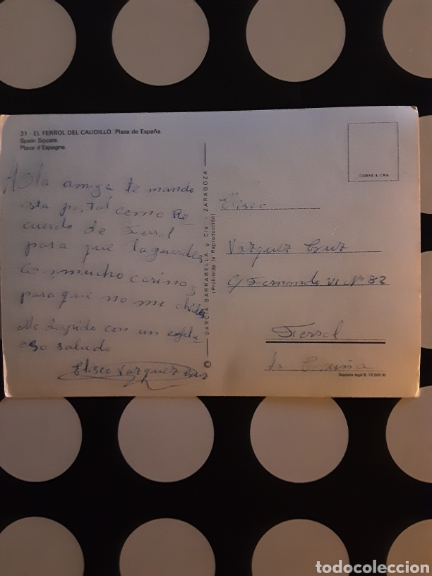 Postales: PlazadeEspa&ntilde;a (El Ferrol del Caudillo) - Foto 2