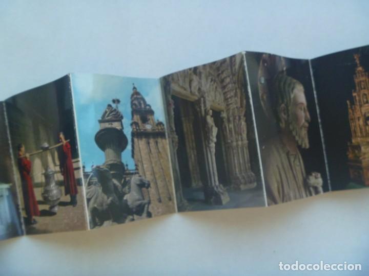 Postales: ACORDEON CON 21 MINI POSTALES DE SANTIAGO DE COMPORTELA