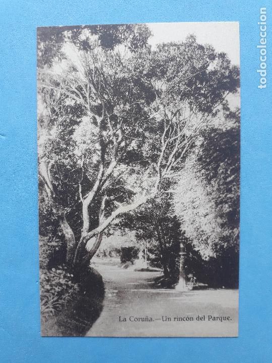 Postales: La Coru&ntilde;a. Un rinc&oacute;n del Parque. - Foto 1