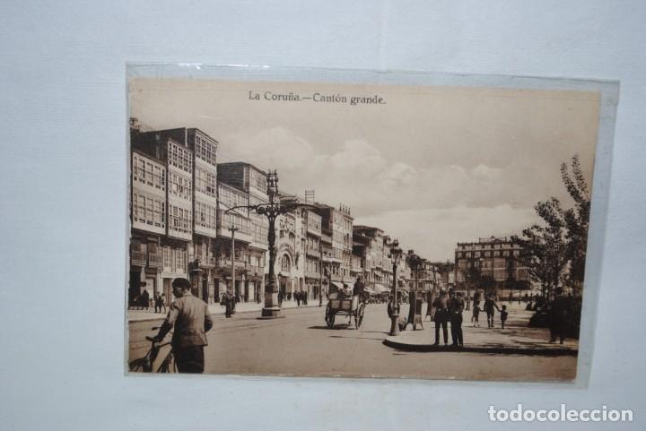 Postales: LA CORU&Ntilde;A , CANTON GRANDE - Foto 1