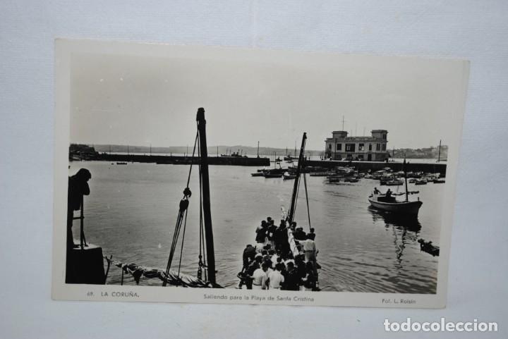 Postales: LA CORU&Ntilde;A SALIENDO PARA LA PLAYA - Foto 1