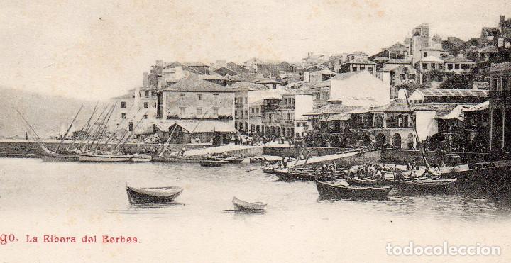 Postales: Vigo. La Ribera del Berbes. - Foto 3