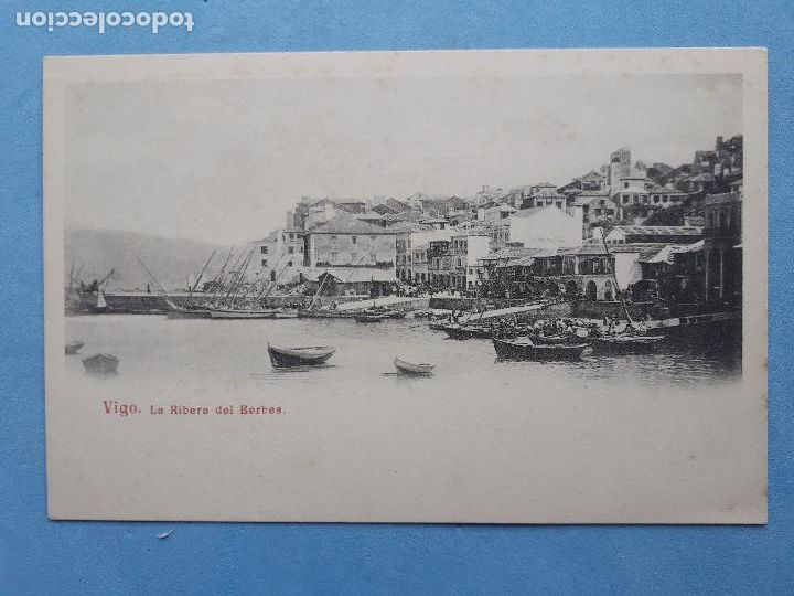 Postales: Vigo. La Ribera del Berbes. - Foto 1