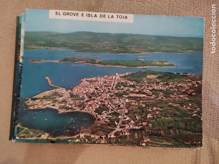 Postales: EL GROVE DE LA ISLA DE LA TOJA. N&ordm; 3168. POSTALES FAMA. SELLO SIN CIRCULAR