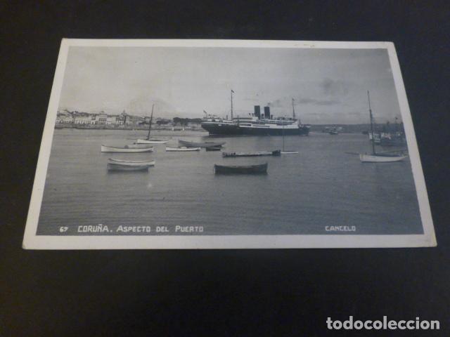 Postales: LA CORU&Ntilde;A ASPECTO DEL PUERTO - Foto 1