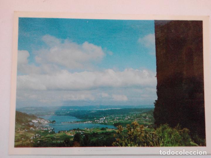 Postkarten: POSTAL DE PONTEDEUME DESDE EL CASTILLO DE ANDRADE - A&Ntilde;O 1982