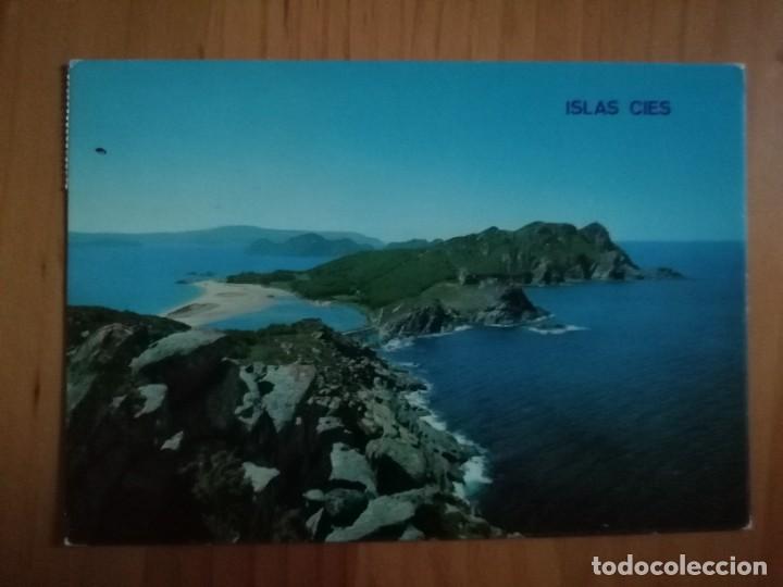 Postales: POSTAL - ISLAS CIES EN LA RIA DE VIGO (PONTEVEDRA).