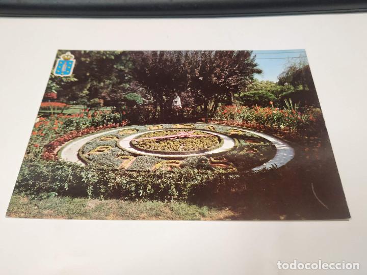 Postales: CORU&Ntilde;A - POSTAL LA CORU&Ntilde;A - RELOJ FLORAL - Foto 1