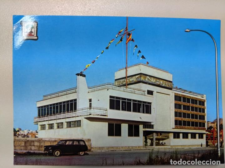 Postales: POSTAL DEL EDIFICIO DEL LICEO MARITIMO DE BOUZAS - VIGO - DIFICIL - IMPECABLE - Foto 1