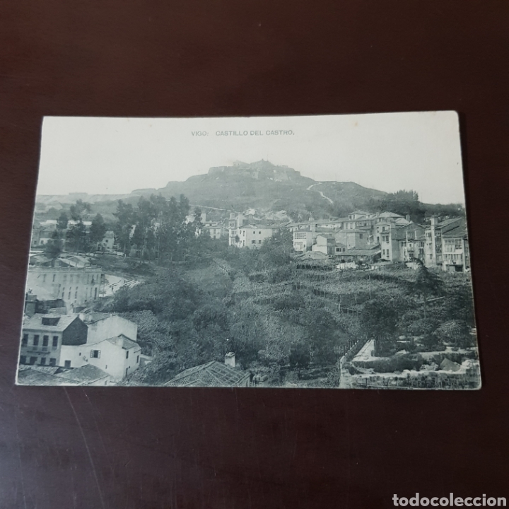 Postales: VIGO - CASTILLO DEL CASTRO - HAUSER Y MENET - Foto 3