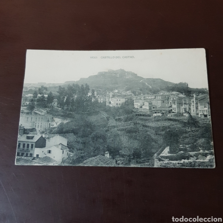 Postales: VIGO - CASTILLO DEL CASTRO - HAUSER Y MENET - Foto 1