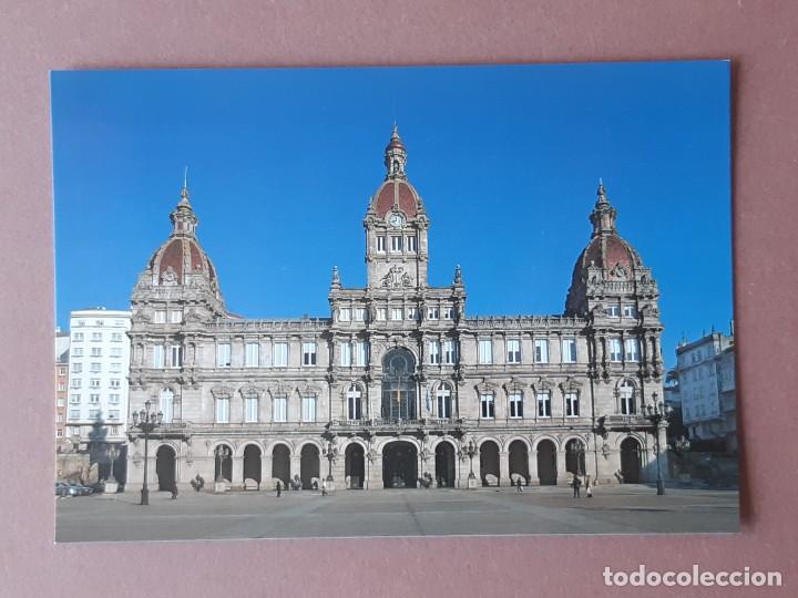 Postales: POSTAL 63 FOTO BLANCO. AYUNTAMIENTO DE LA CORU&Ntilde;A. SIN CIRCULAR.