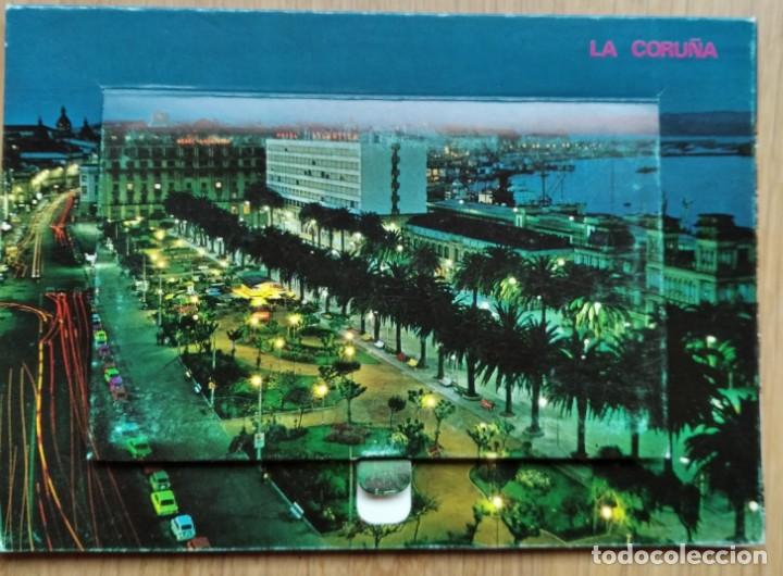 Postales: LA CORU&Ntilde;A - POSTAL DESPLEGABLE - Foto 1