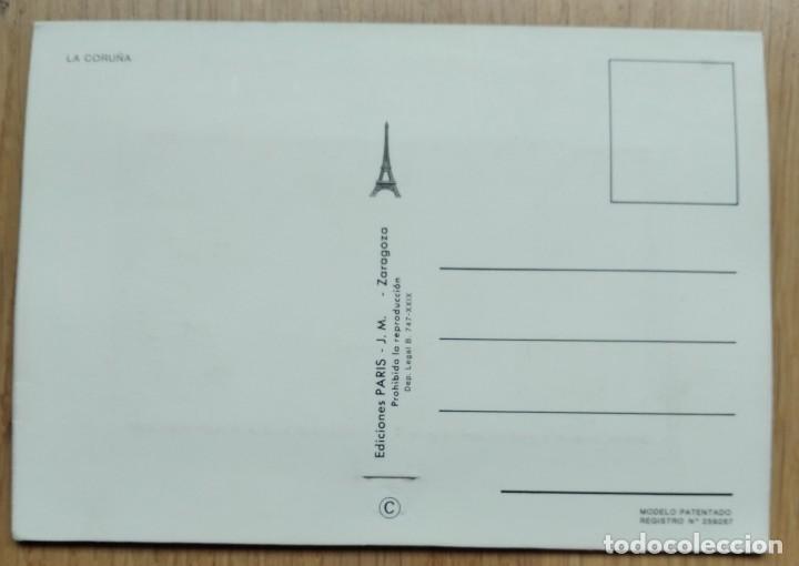 Postales: LA CORU&Ntilde;A - POSTAL DESPLEGABLE - Foto 3
